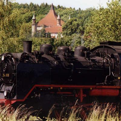 Bild vergrern: Historische Dampfzugfahrt