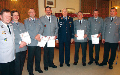 Bild vergrößern: Klaus-Dieter Beckmann, Uwe Schäfer, Roland Ast, Steffen Knoke, Friedrich Düerkop, Uwe Gesper, Erich