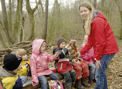 Waldp&auml;dagogin Simone Flohr