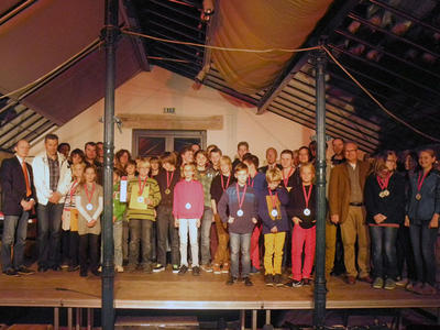 Sportlerehrung im Glashaus