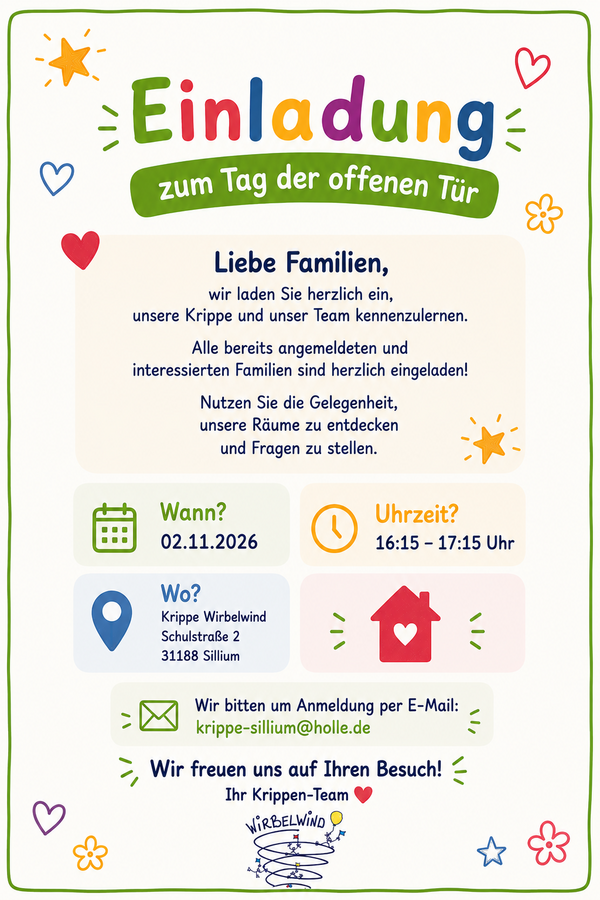 Tag der offenen T&uuml;r_Krippe Sillium
