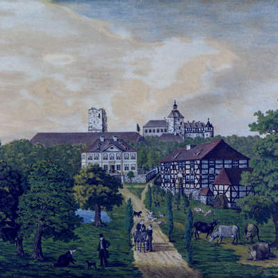 Bild vergrößern: Burg-Wohlenberg-Gemälde-1840_45