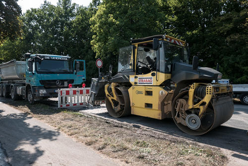 Stra&szlig;ensperrung